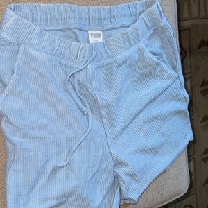 PINK Victoria's Secret Sky Blue Lounge Shorts